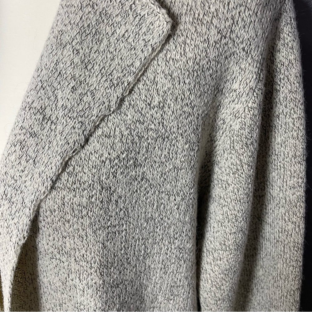 Staccato Women's Size Large Long Knit Open Front Cardigan - Picture 5 of 10